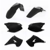 KIT PLÁSTICOS STANDART ACERBIS KAWASAKI KX 125 2003-2008 PRETO